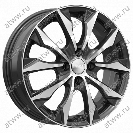 Диски литой Скад Нагоя 6x16 4*100 Et:45 Dia:60,1 бархат новый Екатеринбург