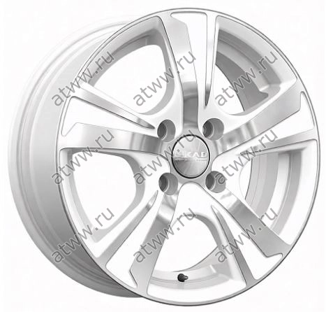 Диски литой Скад Крит 5,5x14 4*100 Et:38 Dia:67,1 алмаз-белый Екатеринбург