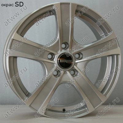 Диски литой Tech Line 539 6x15 4*100 Et:40 Dia:54,1 SD Екатеринбург