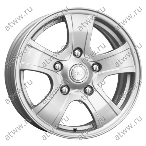 Диски литой K&K Тигр 7x16 5*139,7 Et:40 Dia:98 блэк платинум Екатеринбург