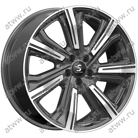 Диски литой Premium Series Kleemann (КР1067) 8,5x20 5*120 Et:47 Dia:66,1 Diamond Black Gris Екатеринбург