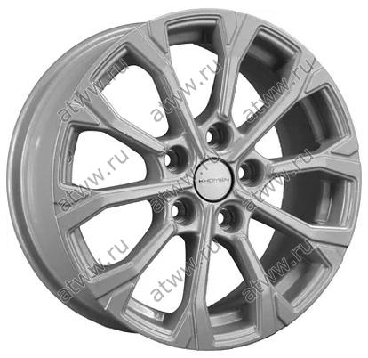 Диски литой Khomen 1605 6,5x16 5*114,3 Et:50 Dia:67,1 F-Silver Екатеринбург