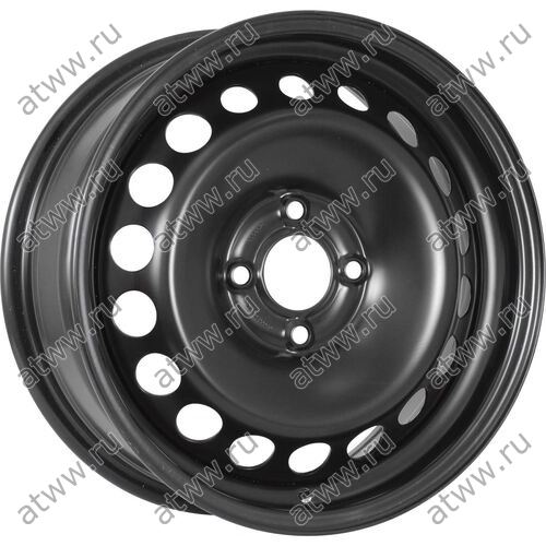 Диски штамповка Kronprinz Логан 2 6x15 4*100 Et:40 Dia:60,1 Black Екатеринбург