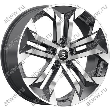 Диски литой Premium Series КР015 7,5x19 5*114,3 Et:40 Dia:64,1 Velvet Black Екатеринбург