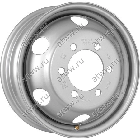 Диски штамповка Sunrise (SRW) 3302 (усил. 1250 кг) 5,5x16 6*170 Et:106 Dia:130,1 Silver Екатеринбург