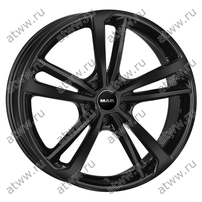 Диски литой MAK Nurburg 9,5x21 5*112 Et:25 Dia:66,6 Gloss Black Екатеринбург
