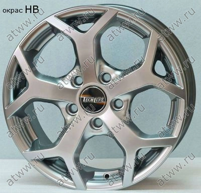 Диски литой Tech Line 511 6x15 5*108 Et:52,5 Dia:63,3 HB Екатеринбург