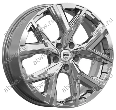 Диски литой K&K Айона 6,5x18 5*108 Et:33 Dia:60,1 дарк платинум Екатеринбург