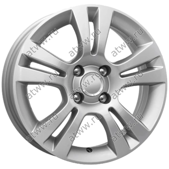 Диски литой K&K КС445 6x15 4*100 Et:50 Dia:60,1 сильвер Екатеринбург