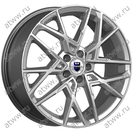 Диски литой K&K Вудроф 7x18 5*108 Et:52 Dia:60,1 дарк платинум Екатеринбург