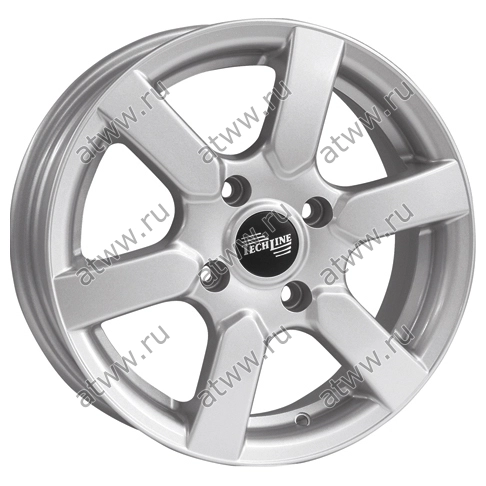 Диски литой Tech Line 515 6x15 4*114,3 Et:45 Dia:66,1 S Екатеринбург