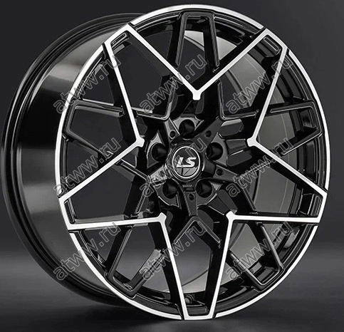 Диски литой LS wheels LS1384 8,5x19 5*112 Et:25 Dia:66,6 bkf Екатеринбург