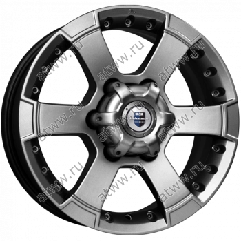 Диски литой K&K M56 7x16 6*139,7 Et:22 Dia:107,6 дарк платинум Екатеринбург
