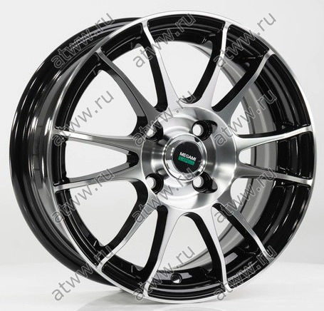 Диски литой Megami MGM-3 6x15 5*100 Et:40 Dia:57,1 bkf Екатеринбург