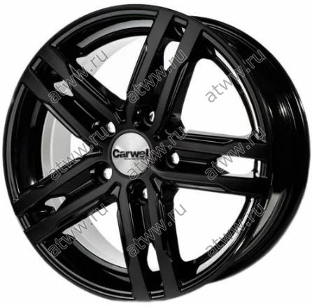 Диски литой Carwel Волго 6x15 4*100 Et:45 Dia:60,1 BK Екатеринбург