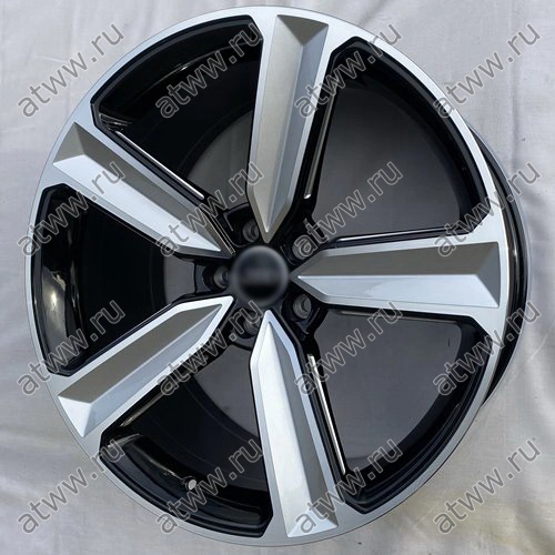 Диски литой Replica FR A431 9x20 5*112 Et:37 Dia:66,4 Black Machined Face + Milling Line Екатеринбург