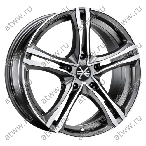 Диски литой OZ X5B 8x18 5*120 Et:45 Dia:79 MATT GRAPHITE DIAMOND CUT Екатеринбург