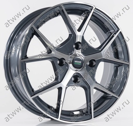 Диски литой Megami MGM-18FF 6,5x16 4*100 Et:49 Dia:54,1 gmf Екатеринбург