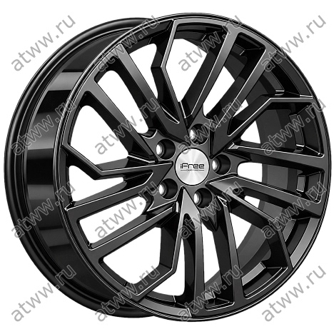 Диски литой IFree Original R-line (КС1235) 7,5x18 5*108 Et:33 Dia:60,1 BK Екатеринбург