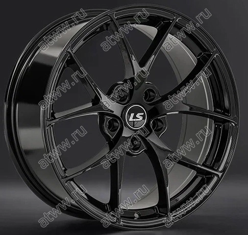 Диски литой LS wheels LS 845 8,5x18 5*120 Et:25 Dia:72,6 bk Екатеринбург