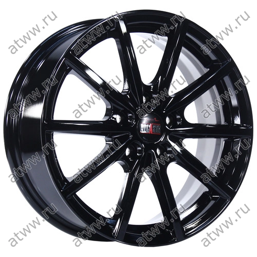 Диски литой ALCASTA M61 7x17 5*110 Et:39 Dia:65,1 black Екатеринбург
