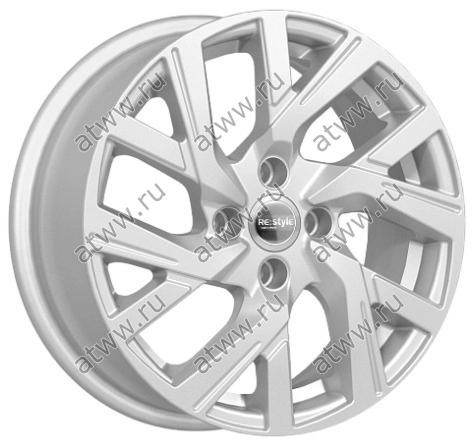 Диски литой K&K КС1030 6x15 4*100 Et:39 Dia:60,1 сильвер Екатеринбург