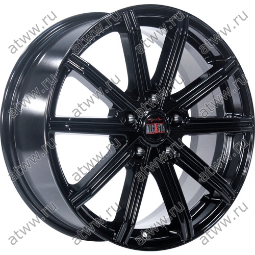 Диски литой ALCASTA M64 7x17 5*108 Et:45 Dia:63,3 black Екатеринбург