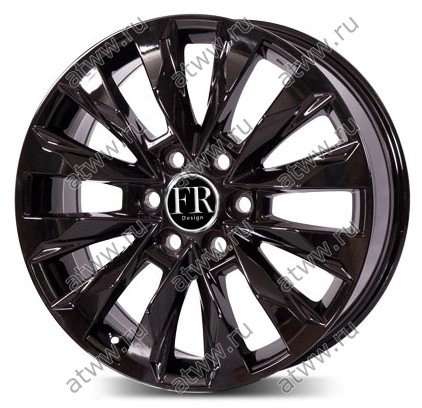 Диски литой Replica FR TY5558 7,5x18 6*139,7 Et:60 Dia:95,1 Black Екатеринбург