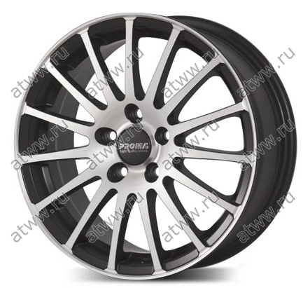 Диски литой Прома RS 6,5x16 5*100 Et:46 Dia:57,1 Алмаз матовый Екатеринбург