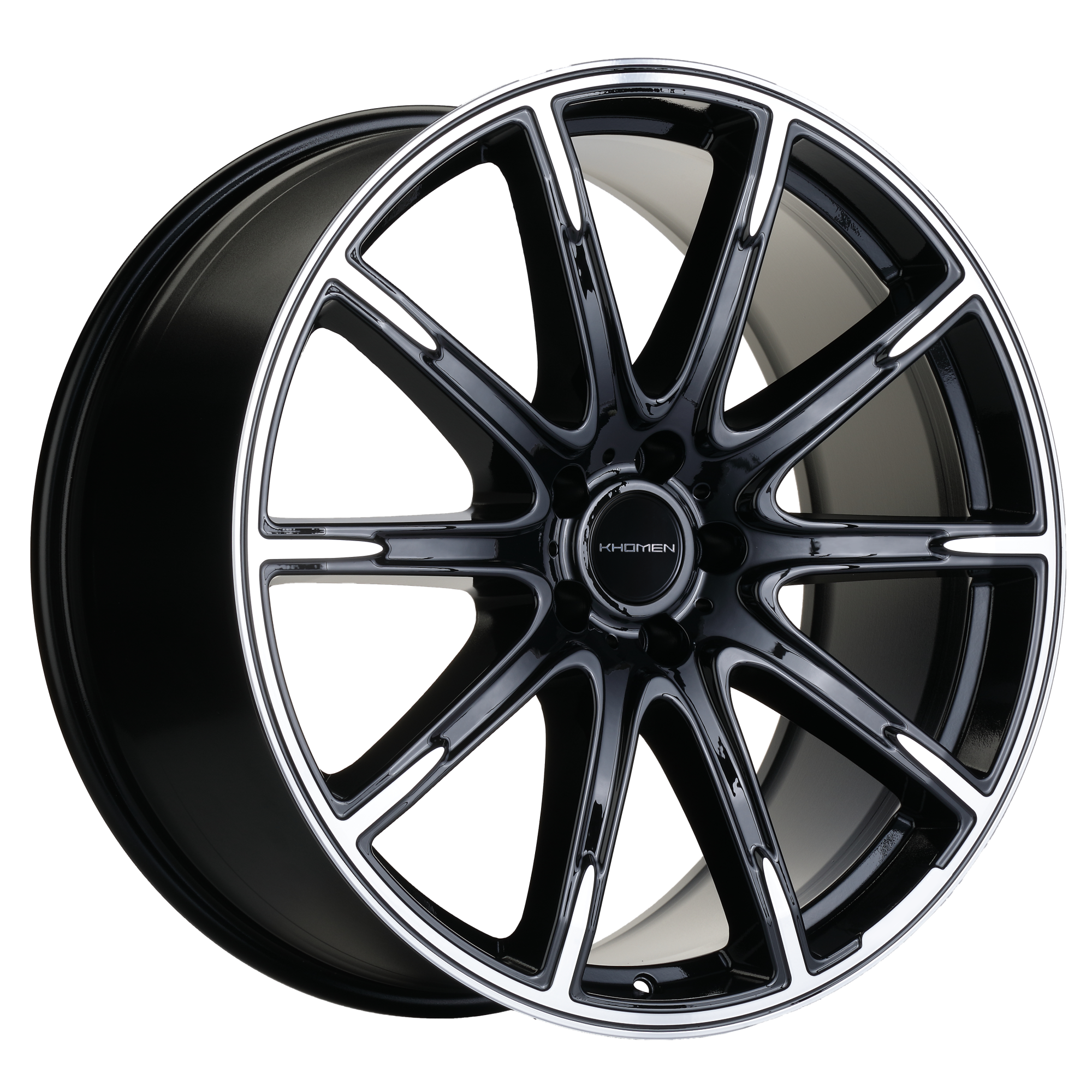 Khomen 2102 9,5x21 5*112 Et:30 Dia:66,6 Black-FP