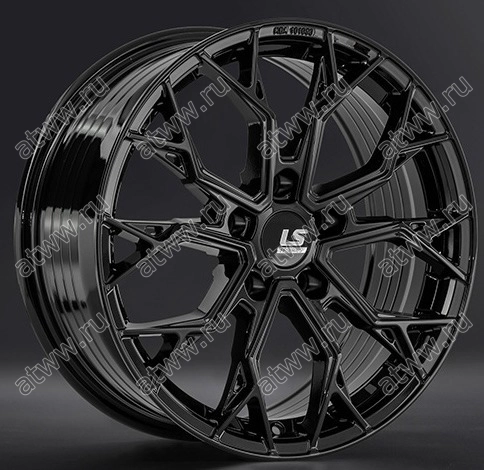Диски литой LS wheels FlowForming RC108 7,5x17 5*114,3 Et:40 Dia:67,1 bk Екатеринбург