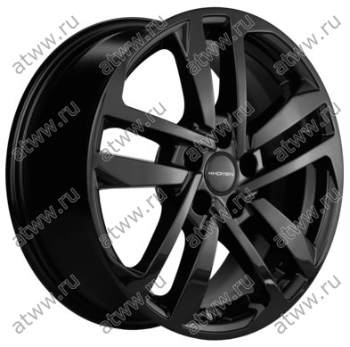 Диски литой Khomen 1612 6,5x16 5*114,3 Et:46 Dia:67,1 Black Екатеринбург