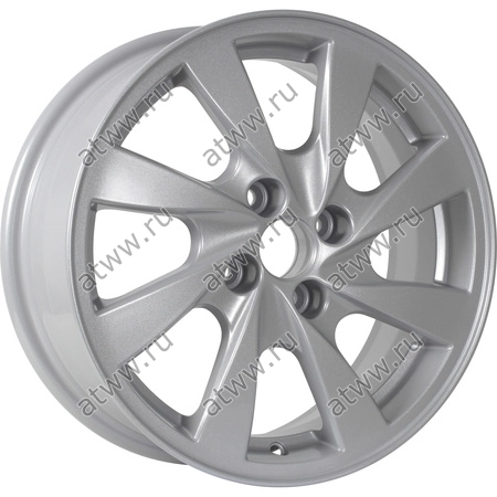 Диски литой KDW KD1547 6x15 4*98 Et:33 Dia:58,6 Light_Silver_Painted Екатеринбург