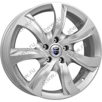 Диски литой K&K Либерти 7x17 5*114,3 Et:39 Dia:60,1 блэк платинум Екатеринбург