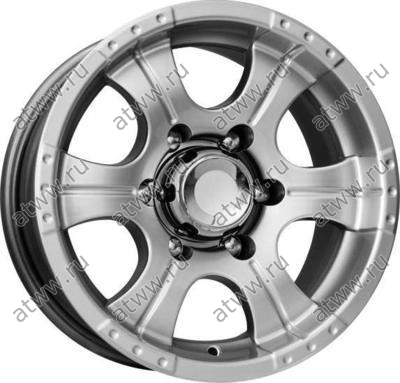 Диски литой K&K Байконур 8x16 5*139,7 Et:0 Dia:110,1 блэк платинум Екатеринбург