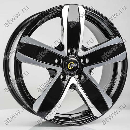 Диски литой CROSS STREET CR-21 7x17 5*114,3 Et:45 Dia:54,1 bkf Екатеринбург