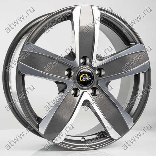 Диски литой CROSS STREET CR-21 7x17 5*114,3 Et:45 Dia:54,1 gmf Екатеринбург