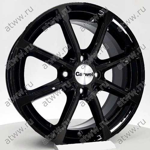 Диски литой Carwel Бета 114 6x15 4*100 Et:46 Dia:54,1 BK Екатеринбург