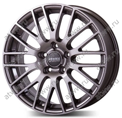 Диски литой Прома GT 7,5x18 5*112 Et:38 Dia:66,6 Графит Екатеринбург
