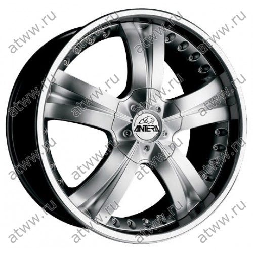 Диски литой ANTERA 345 10x22 5*150 Et:35 Dia:110,1 Silver Lip Polished Екатеринбург
