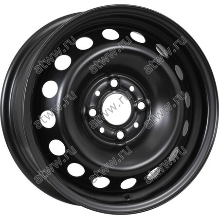 Диски штамповка Magnetto 16023 AM 6x16 4*100 Et:49 Dia:54 Black Екатеринбург