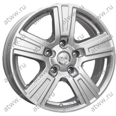 Диски литой K&K Алыкель 8x17 5*130 Et:55 Dia:71,6 Сильвер Екатеринбург