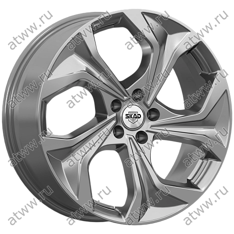 Диски литой Скад КL-1163 7,5x19 5*108 Et:46 Dia:65,1 Графит Екатеринбург