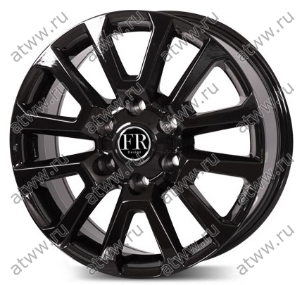 Диски литой Replica FR TY182 7,5x18 6*139,7 Et:25 Dia:106,1 Black Екатеринбург