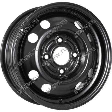 Диски штамповка Евразиа ТАПО 53E40M 5,5x14 4*114,3 Et:40 Dia:66,5 Black Екатеринбург