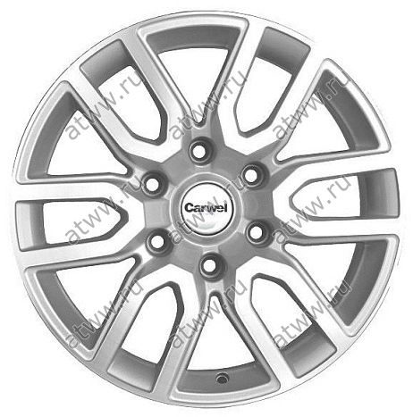 Диски литой Carwel Барал 1723 7,5x17 6*139,7 Et:25 Dia:106,1 SLT Екатеринбург