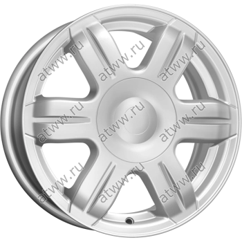 Диски литой K&K Solaris KC670 6x15 4*100 Et:48 Dia:54,1 сильвер Екатеринбург