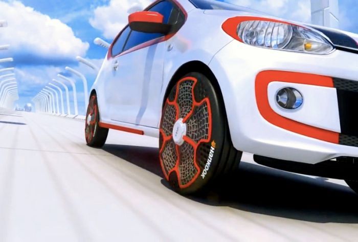 Инновационные шины-колёса из переработанных материалов