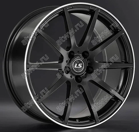 Диски литой LS wheels LS1383 8,5x19 5*112 Et:35 Dia:66,6 BKSL Екатеринбург
