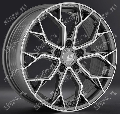 Диски литой LS wheels FlowForming RC108 7,5x17 5*114,3 Et:45 Dia:67,1 mgmf Екатеринбург